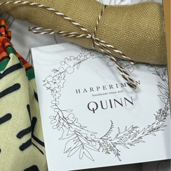 Harperiman Quinn 14” Handmade Plush Linen Doll - BNIB - Picture 8 of 10